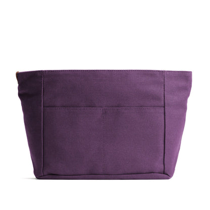 Mystic*Zipper*Medium | Medium canvas bag insert for organization