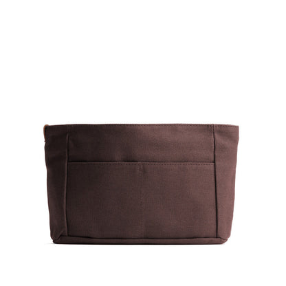 Java Bean*Zipper*Small | Small canvas bag insert for organization