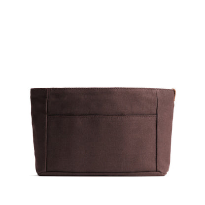 Java Bean*Zipper*Small | Small canvas bag insert for organization