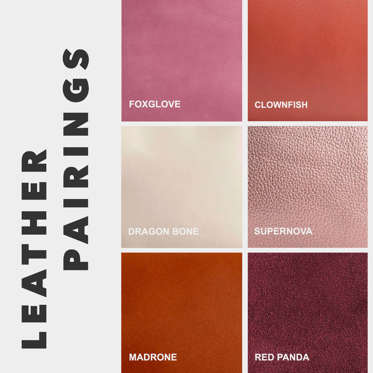 Ivory Cream | Leather pairing information