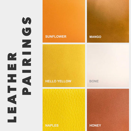 Yellowfield | Leather pairing information