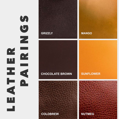 Terra Twist | Leather pairing information
