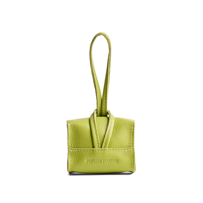 Wasabi | Wristlet pouch with loop strap and a flower design