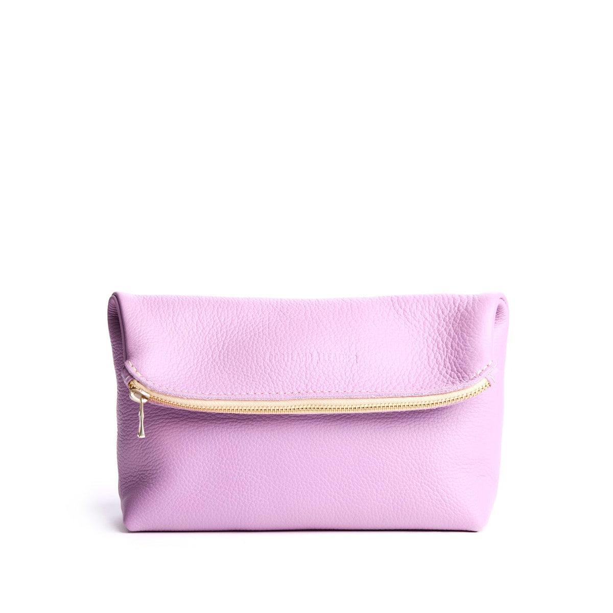 Calla Lily | Closed folded zipper pouch