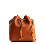 Sienna*Small | Slouchy crossbody bag with leather drawstring closure