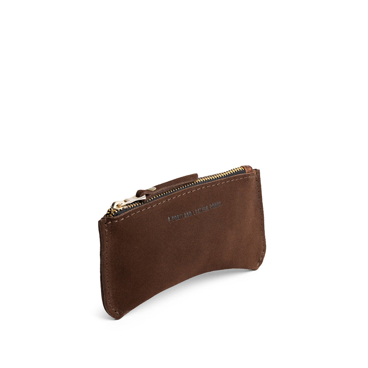 Stagecoach*Small | Small pouch with a top zipper and unique curved bottom