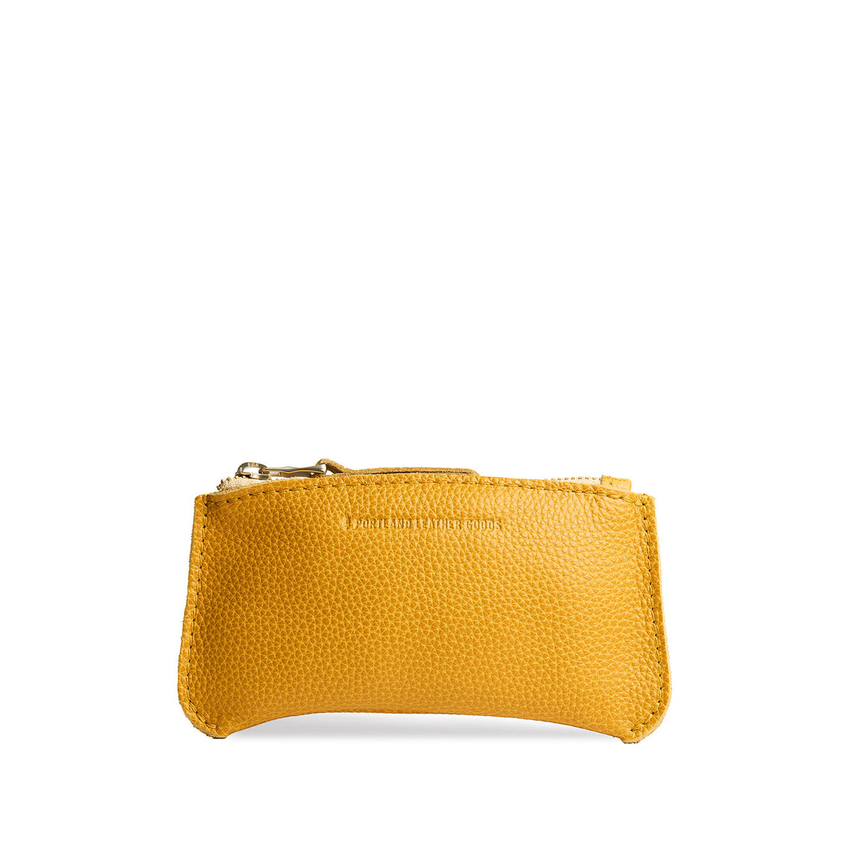 Sunshine*Small | Small pouch with a top zipper and unique curved bottom