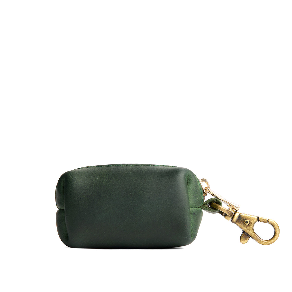 Evergreen | Leather small keychain pouch