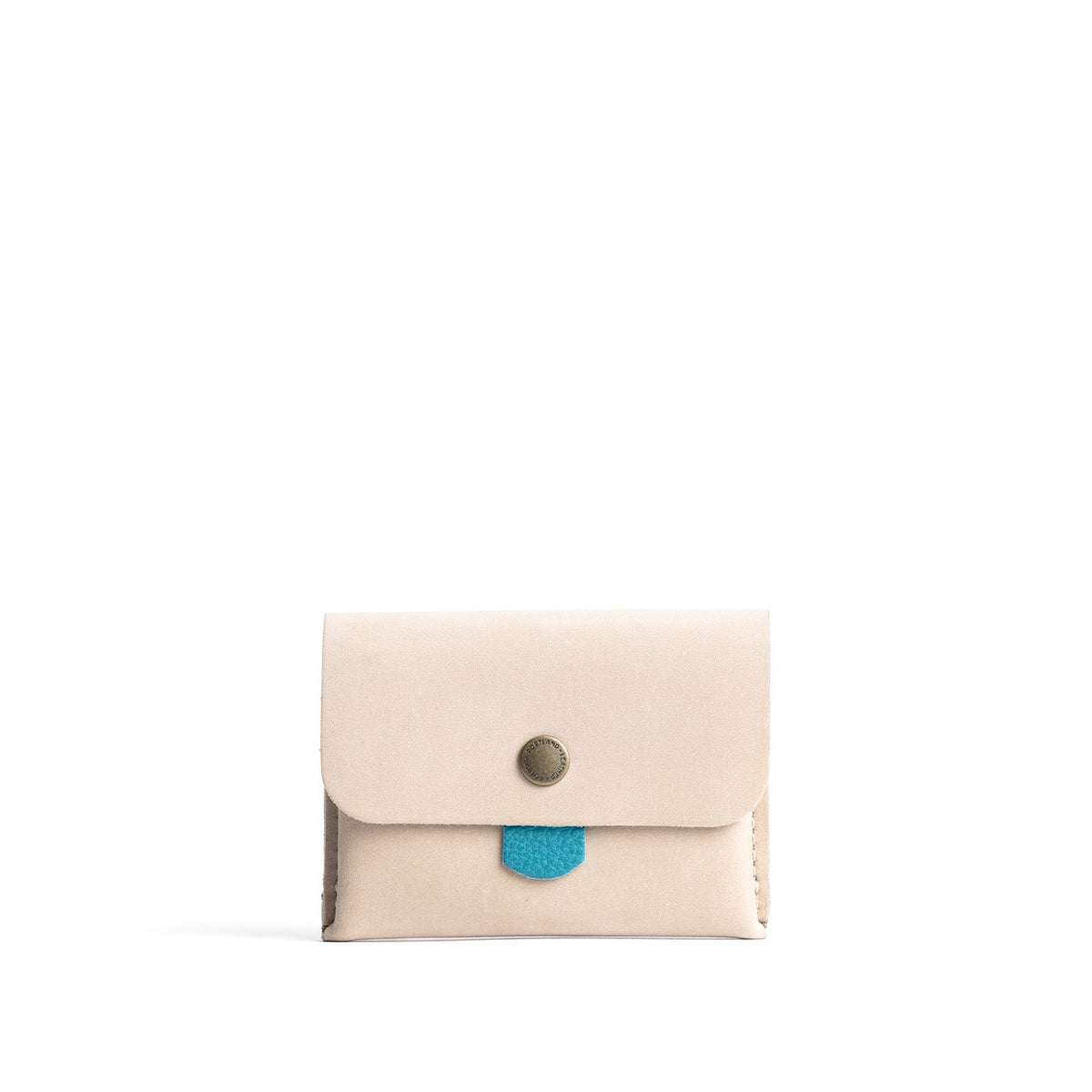 Dragon Bone | Envelope snap wallet with contrast pull tab
