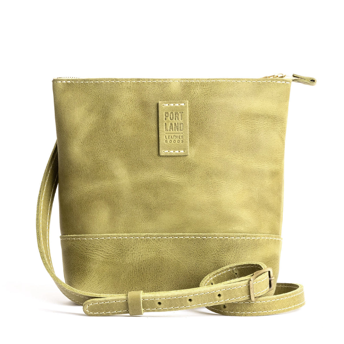 Anjou | Small rectangular crossbody purse with top zipper and interior pocket