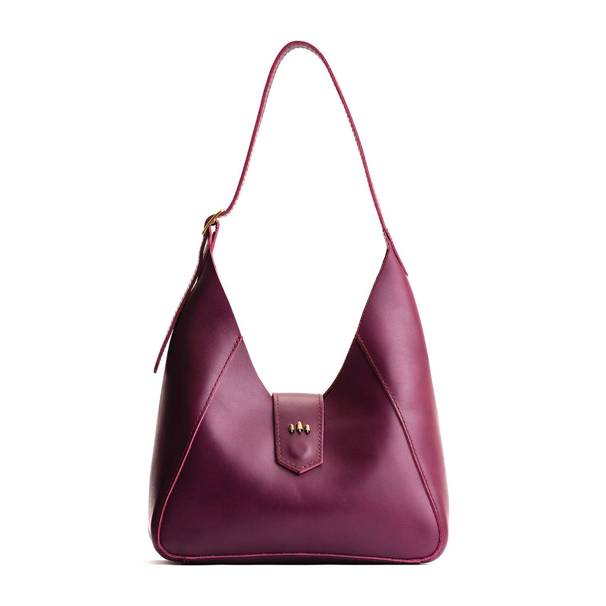 Lollipop | Structured hobo shoulder bag with adjustable strap and magnetic closure