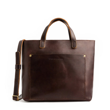 Grizzly*Zipper | Midsize crossbody tote with handles and a pocket