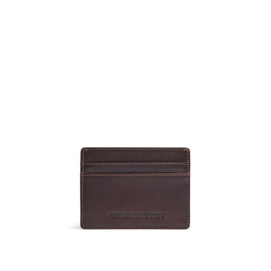 Trailstone*Classic | Leather card holder on white background