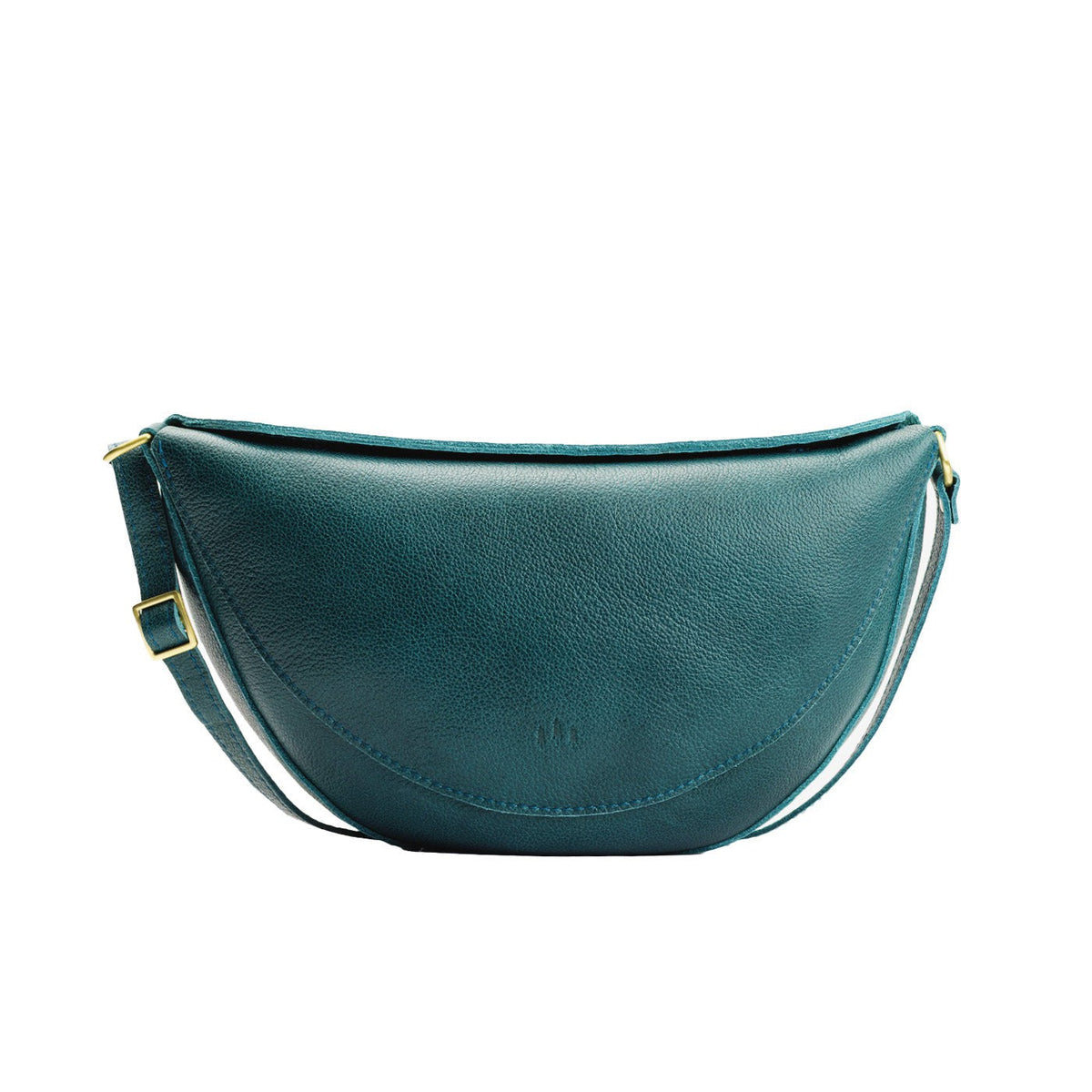 Sea Glass*Large | Half circle shaped sling bag