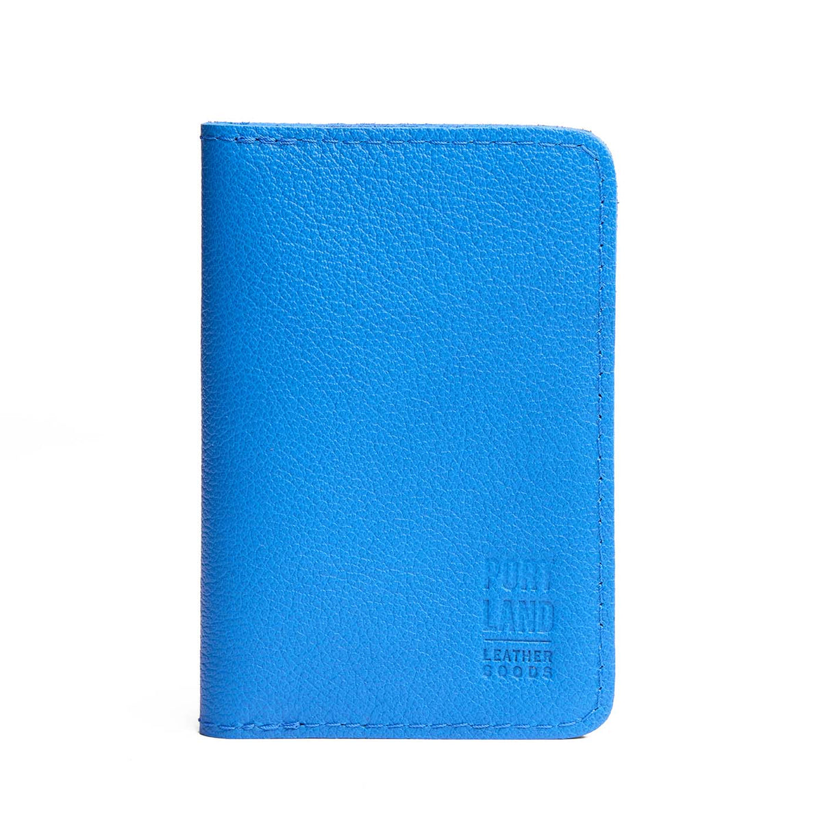 Skydive | Leather passport case with PLG logo