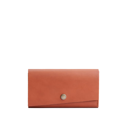 Clownfish | Leather wallet with snap closure