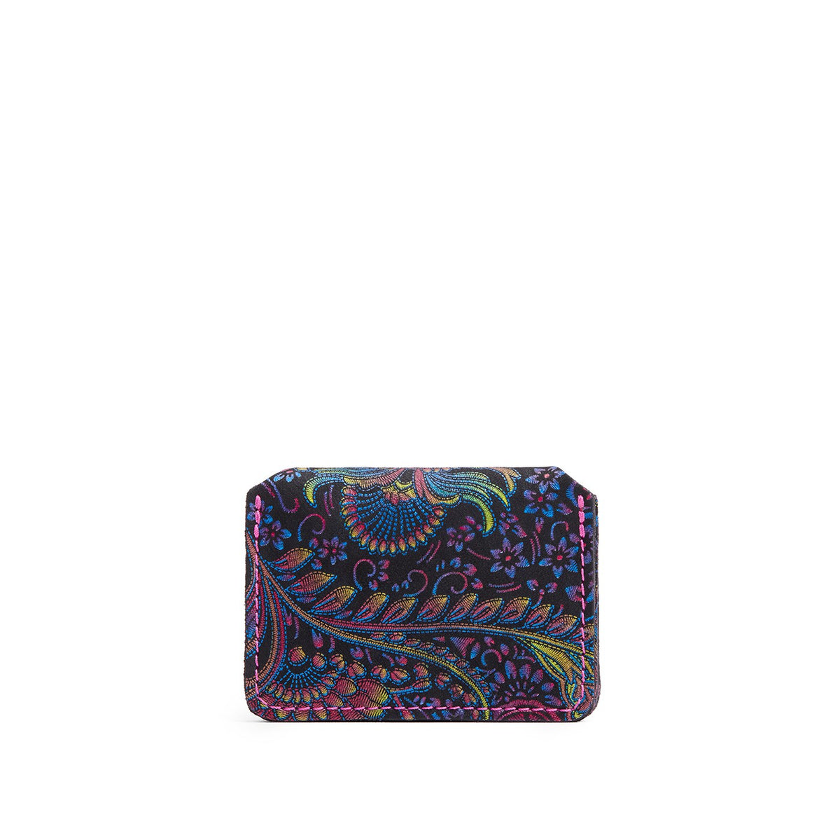 Carnival*Plus | Small leather wallet with snap closure