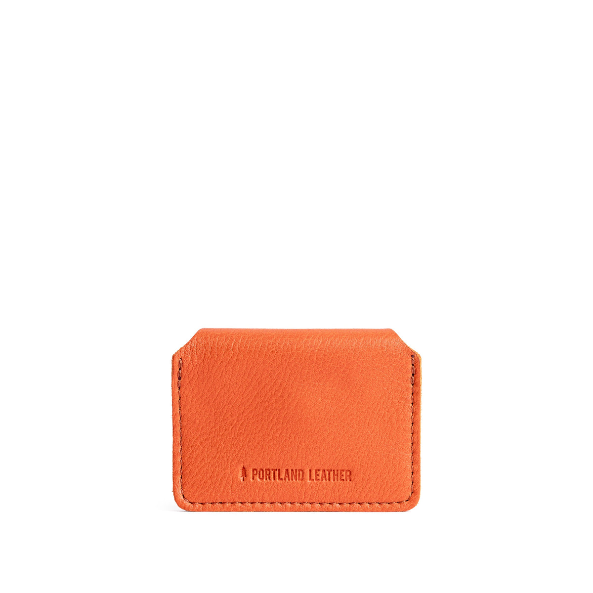 Koi | Small leather wallet with snap closure