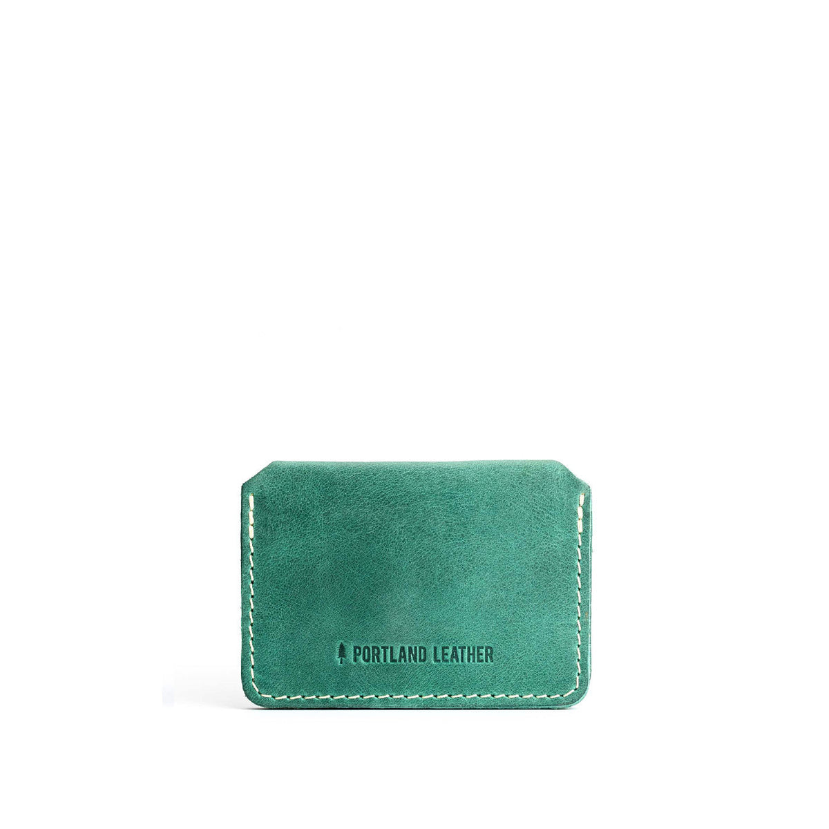 Surf | Small leather wallet with snap closure