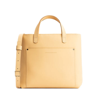 Vanilla*Zipper | Midsize crossbody tote with handles and a pocket