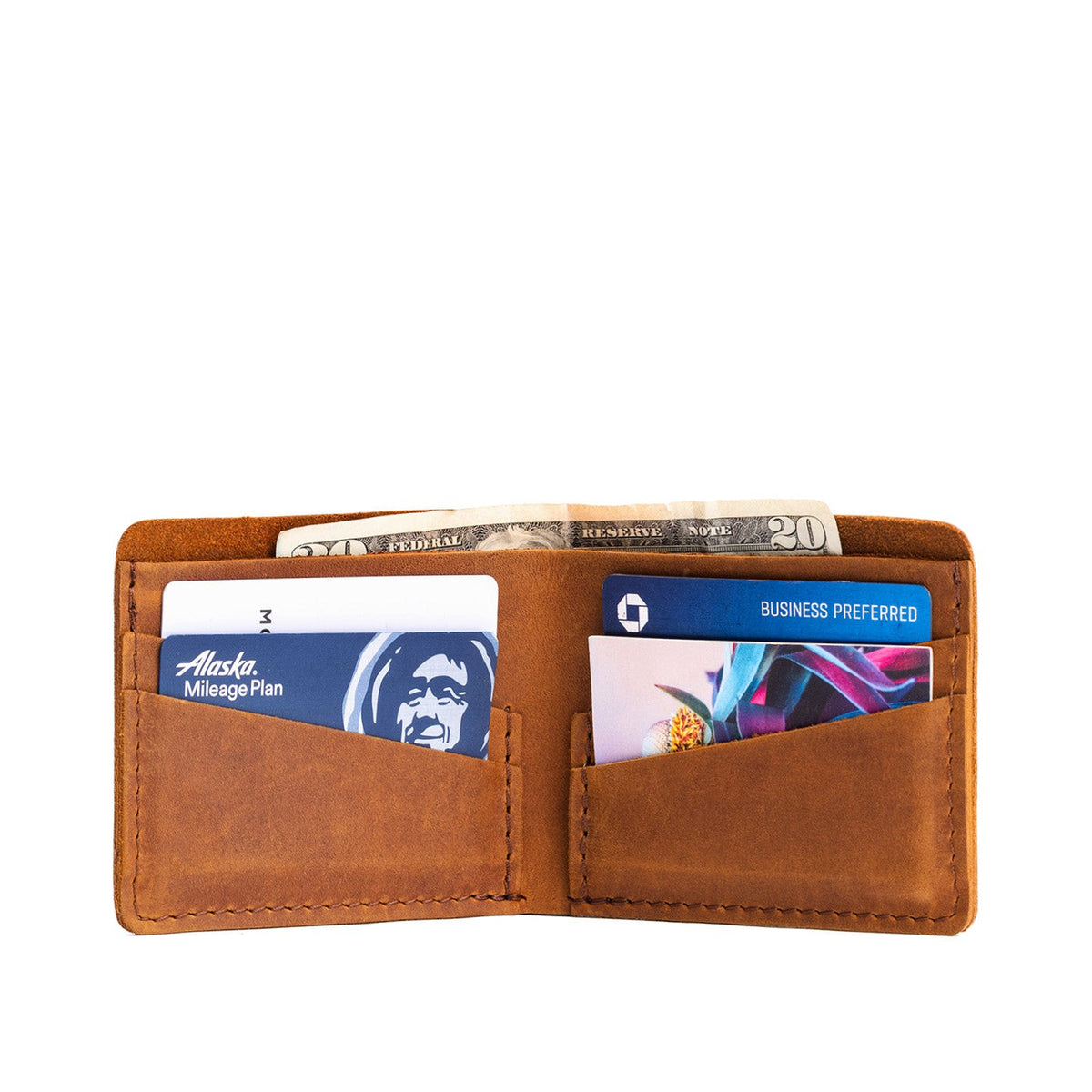 Dakota | Leather bifold wallet with card slots