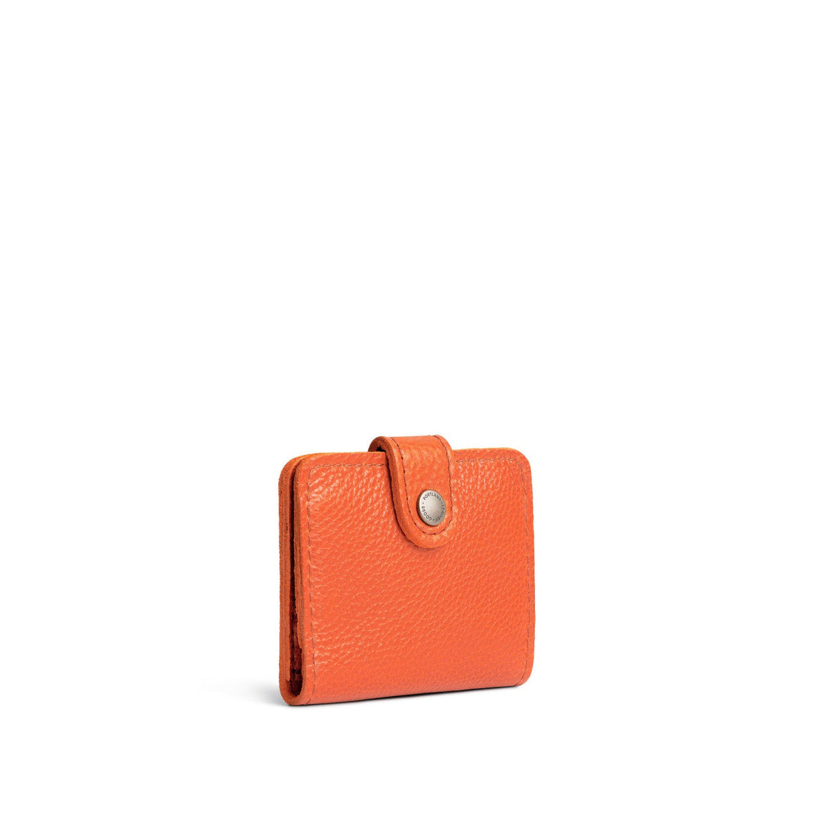 Koi | Small leather wallet with snap closed