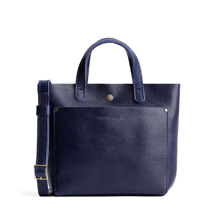 Cobalt*Classic | Crossbody tote bag with snap closure and front pocket