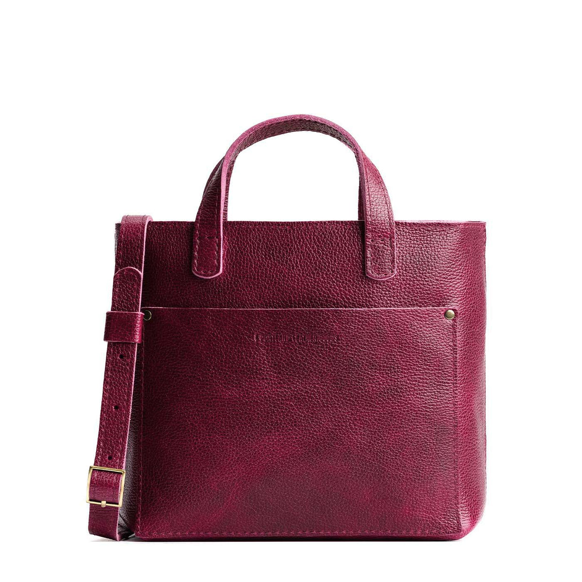 Orchid*Zipper | Crossbody tote bag with zipper closure and front pocket