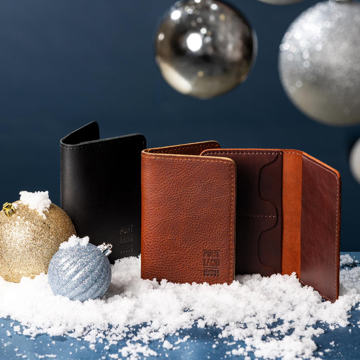 'Almost Perfect' Leather Modern Passport Holder
