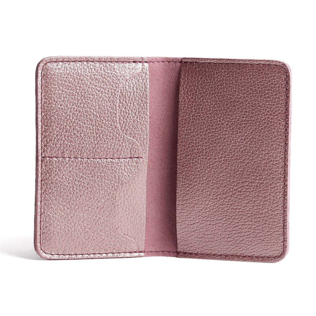 Supernova | Leather passport case with PLG logo