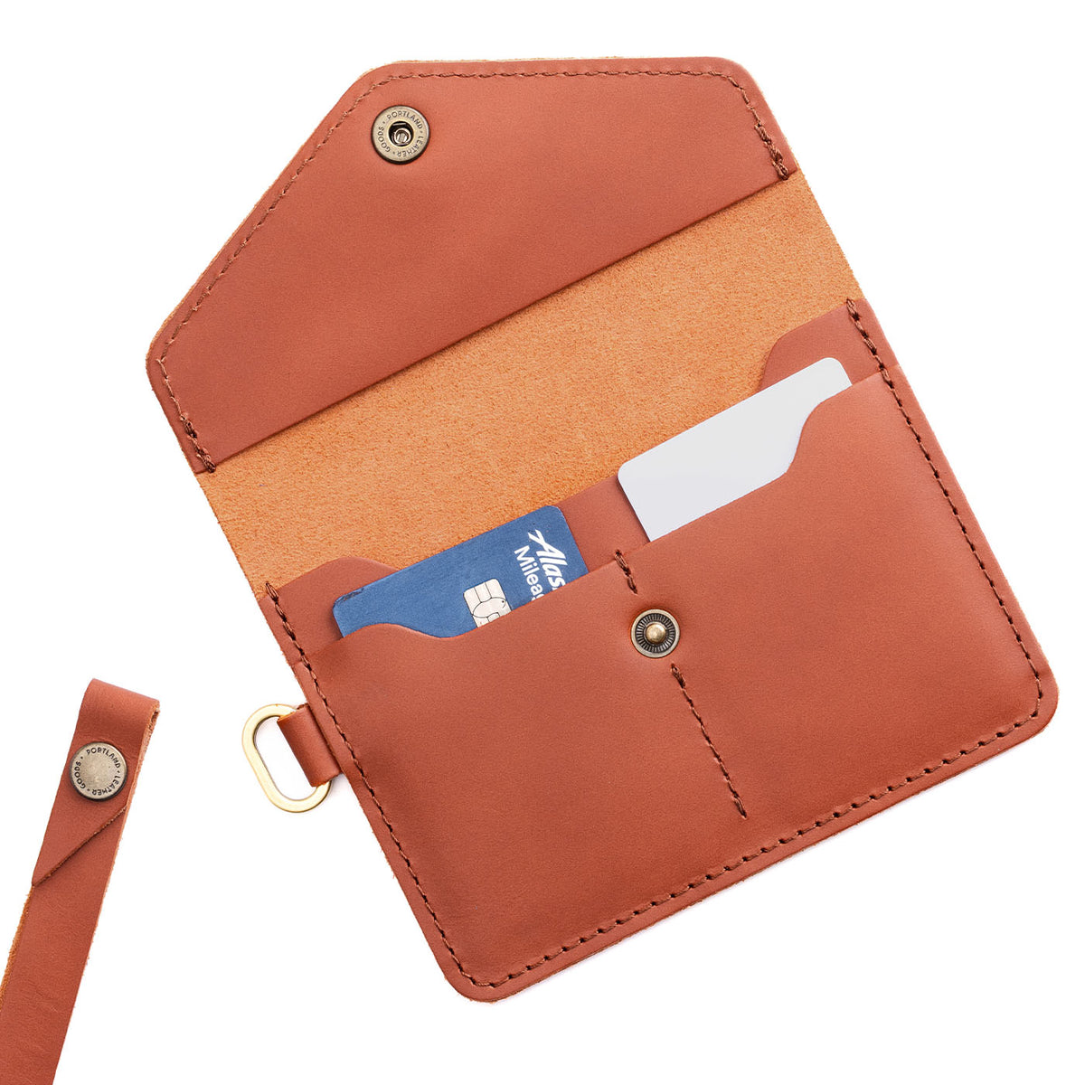Clownfish | Small Leather Passport Wristlet