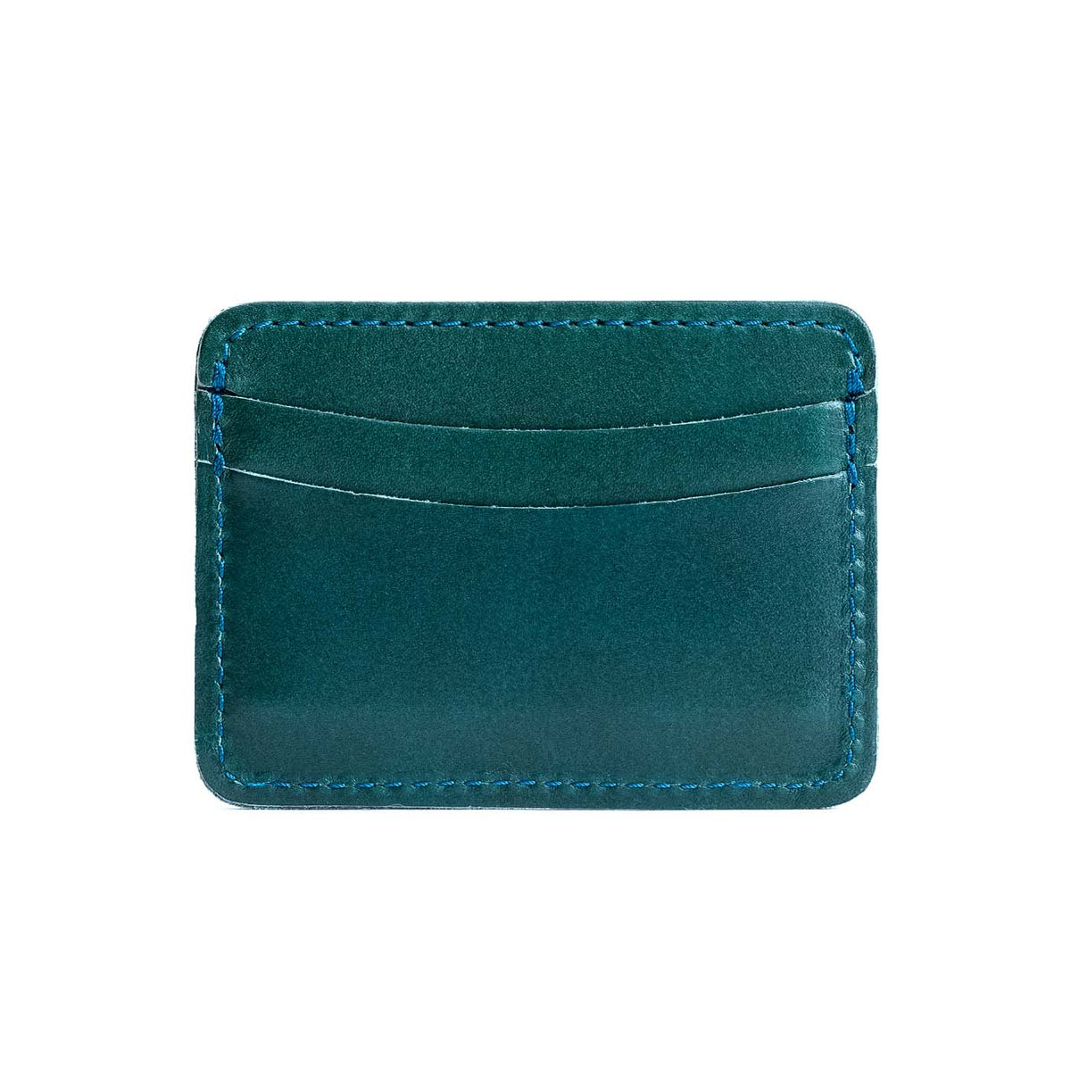 Caribbean | Minimalist leather wallet with card slots and PLG logo