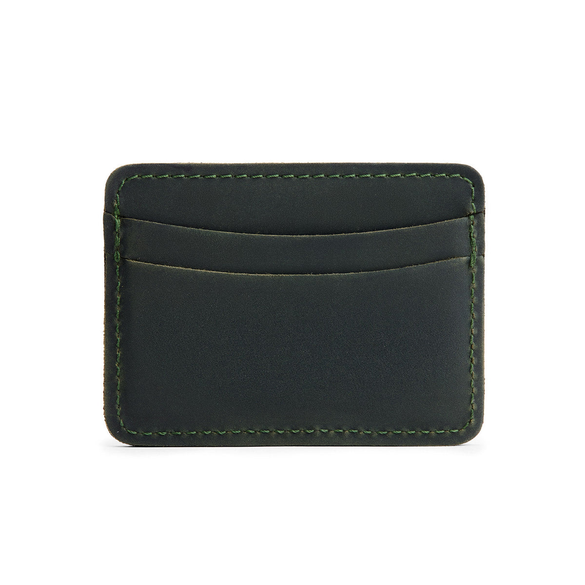Evergreen | Minimalist leather wallet with card slots and PLG logo