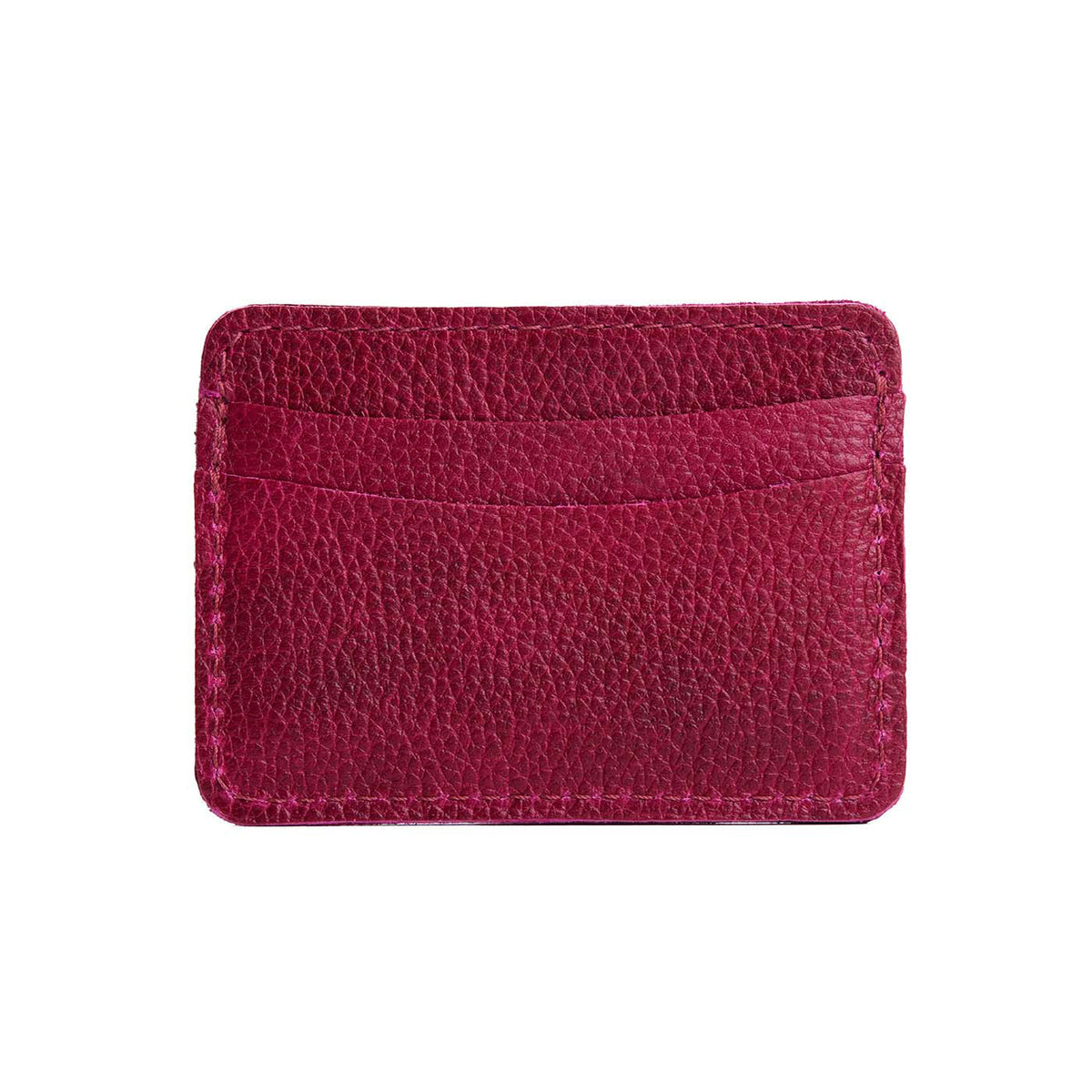 Orchid | Minimalist leather wallet with card slots and PLG logo