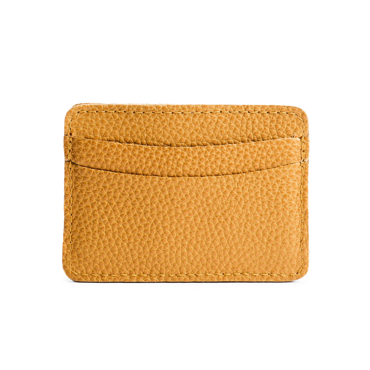 Sunshine | Minimalist leather wallet with card slots and PLG logo