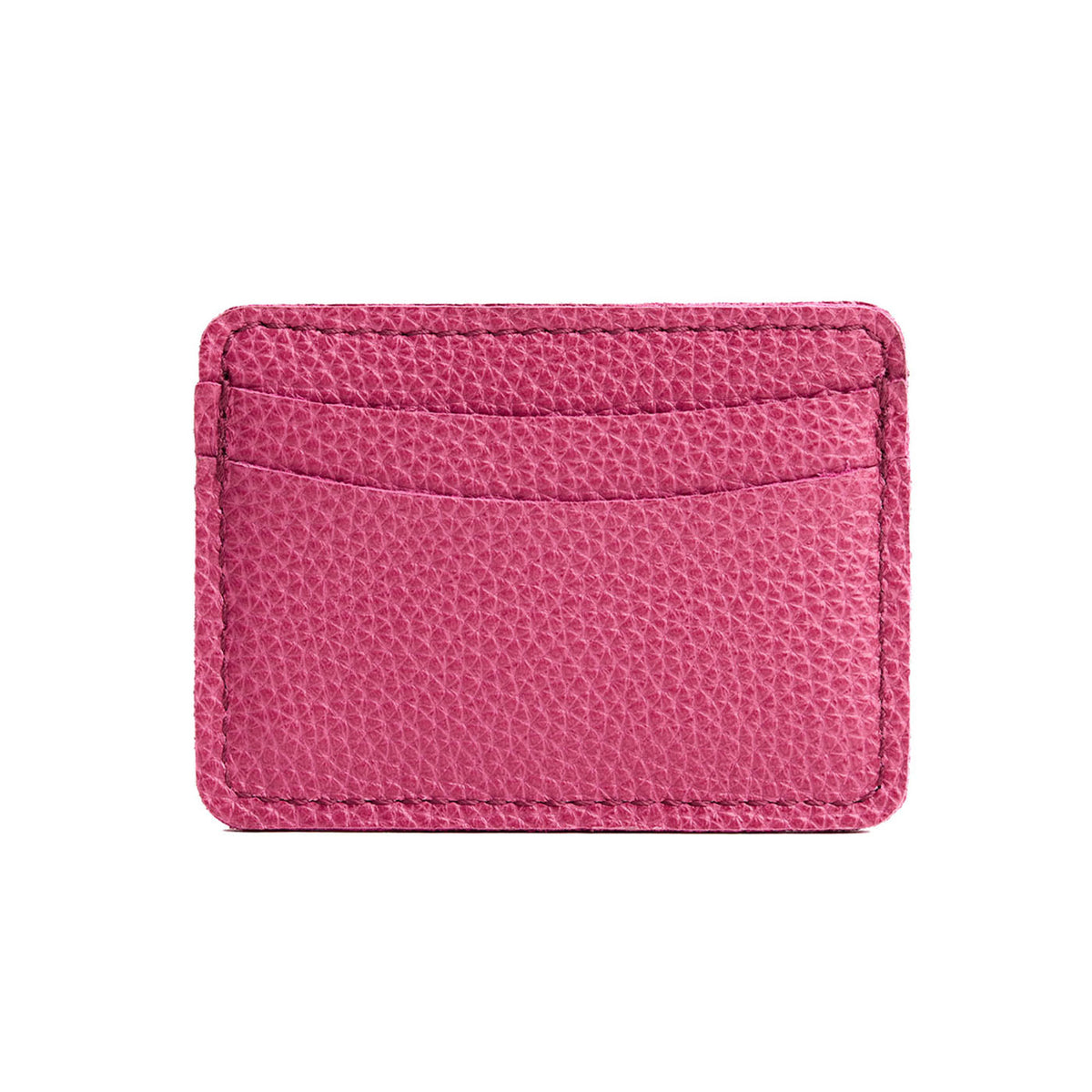 Wild Rose | Minimalist leather wallet with card slots and PLG logo