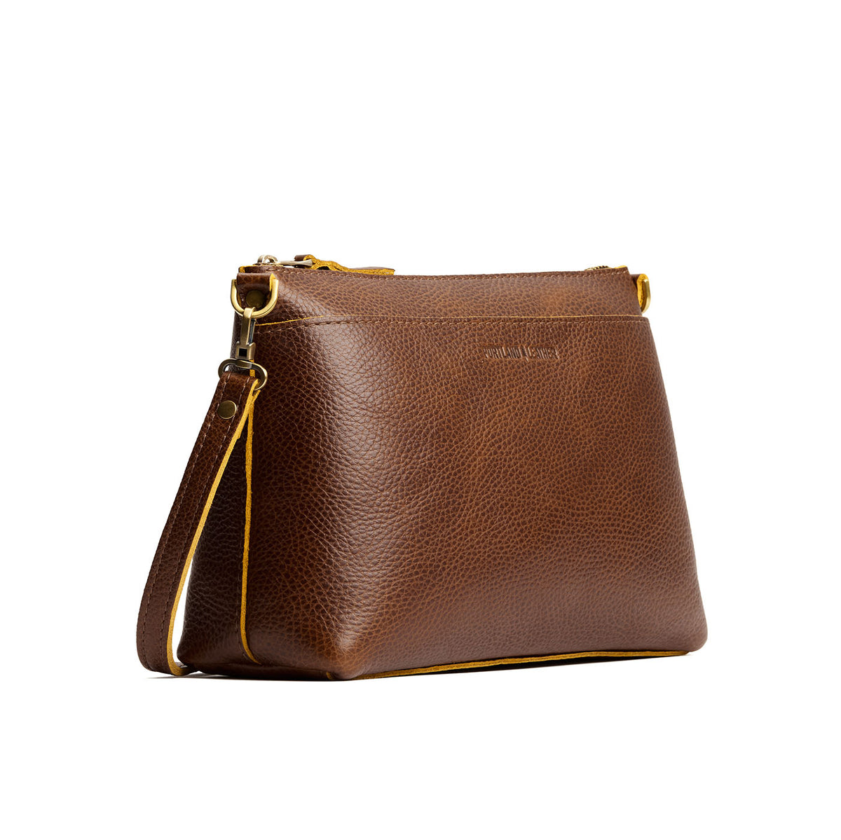 Asheville*Large | Zip top crossbody bag with detachable strap