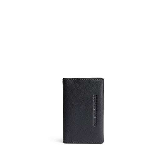 Black Rock | Leather bifold card holder wallet closed