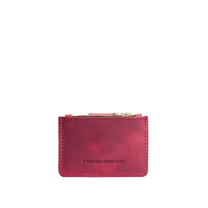 Anemone | Compact wallet with snap closure and zippered pouch