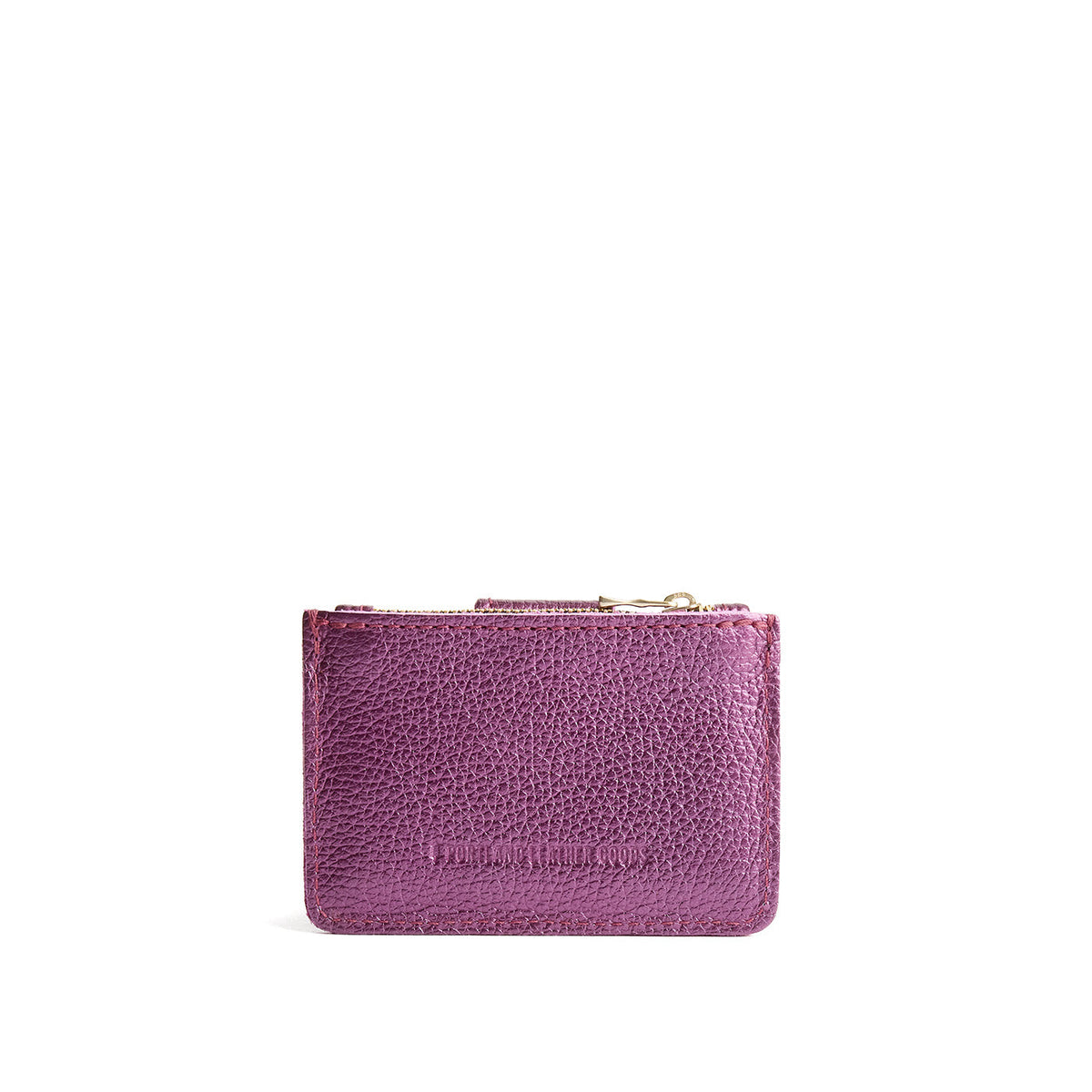 Ultra Violet | Compact wallet with snap closure and zippered pouch