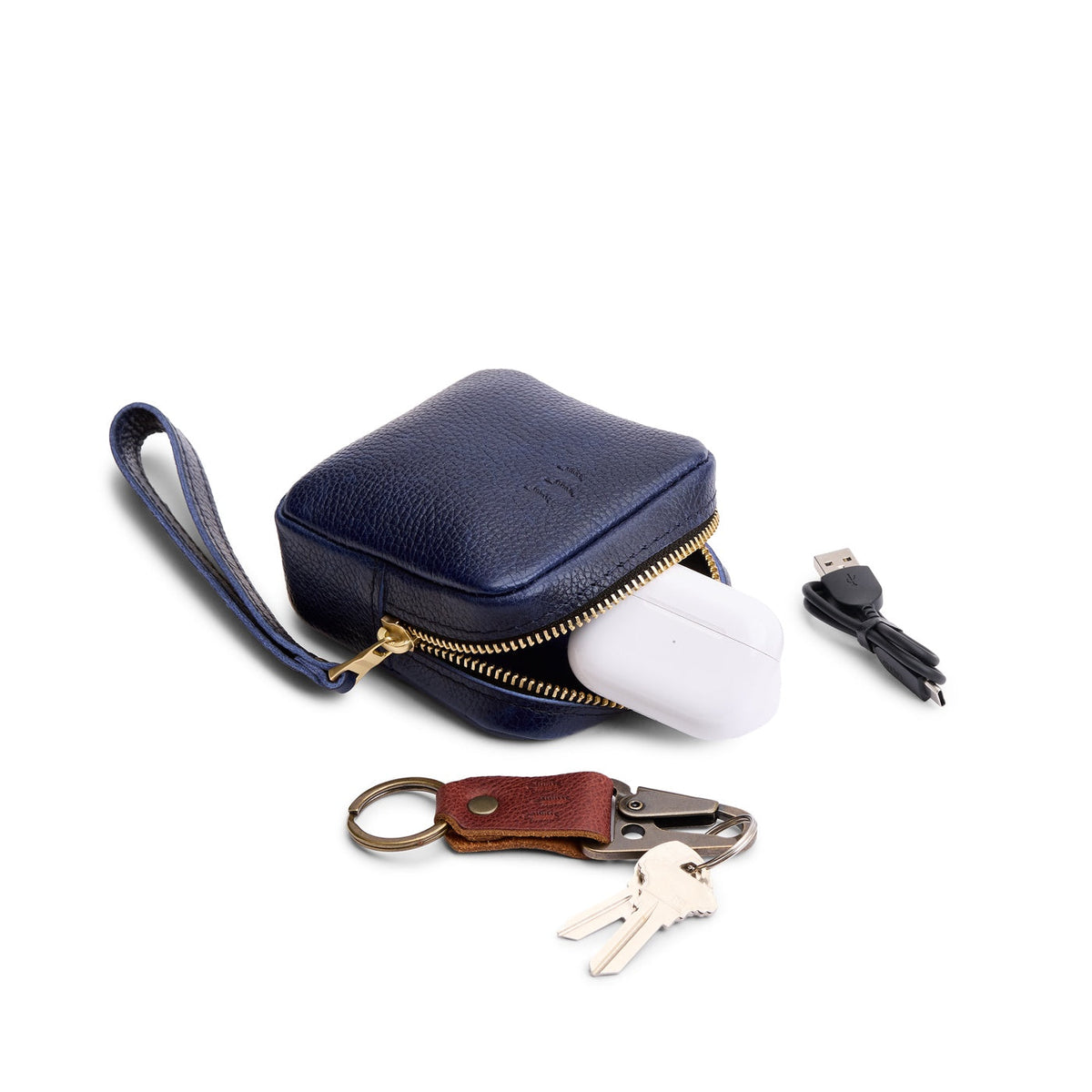 All Variants | Square shaped small zip pouch with wristlet