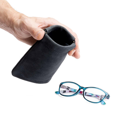 Peppercorn | Leather glasses case with hidden metal spring closure