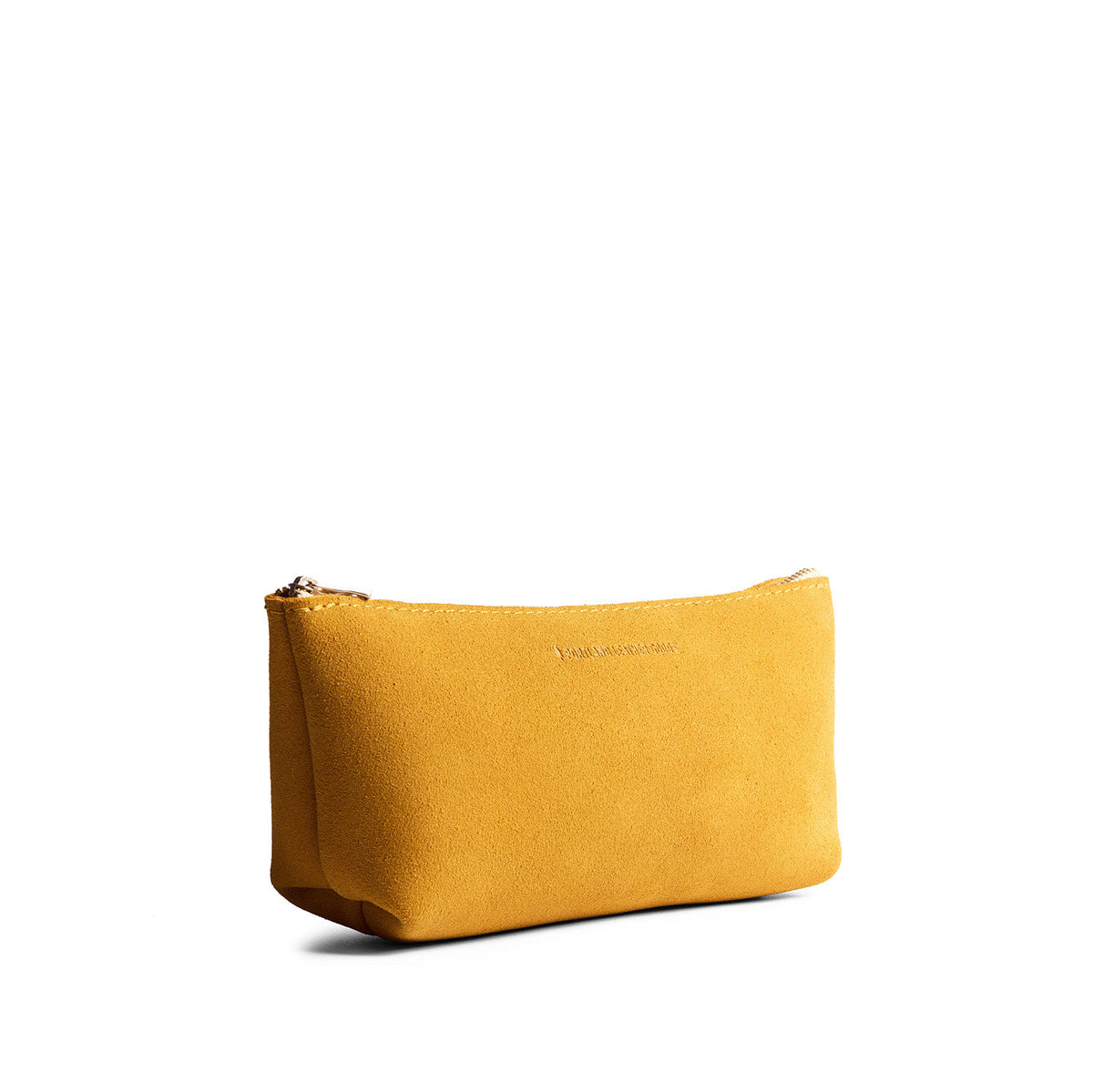 Dijon | Leather utility bag pouch with top zipper