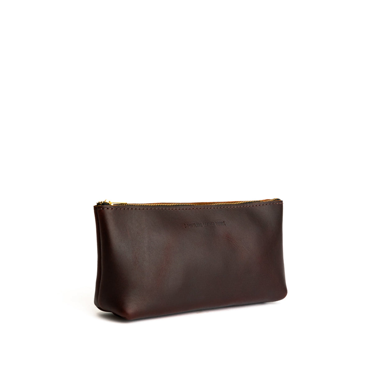 Grizzly | Leather utility bag pouch with top zipper