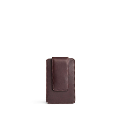 Trailstone | Card holder with a money clip on the back