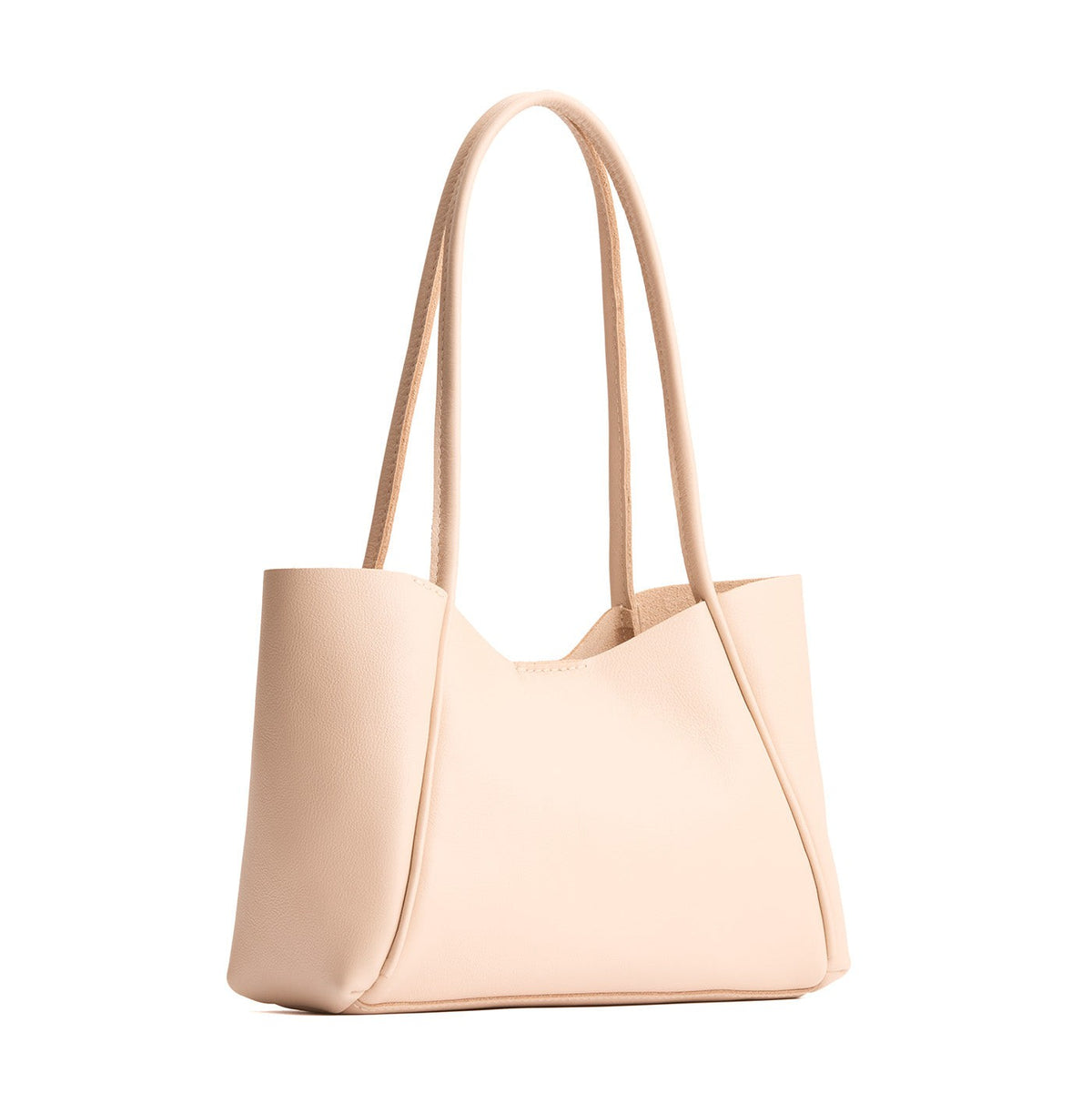 Moonflower*Medium | Large wide tote with leather straps and snap closure