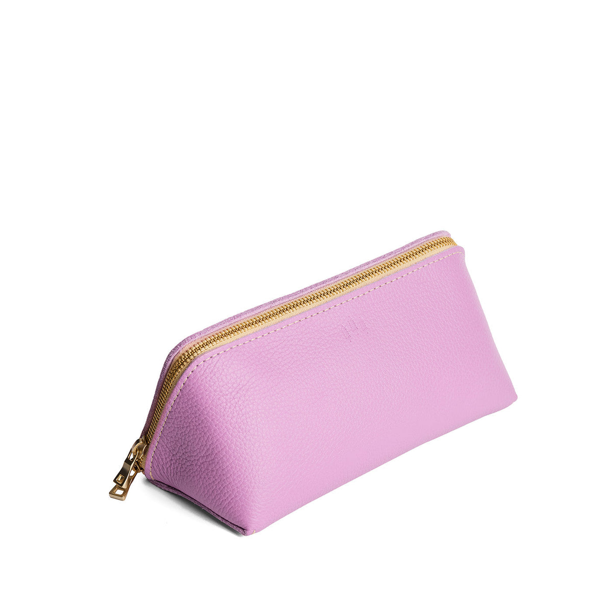 Calla Lily | Triangular shaped pouch with extra long zipper