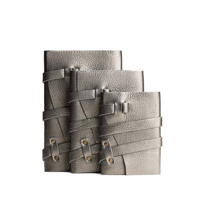 Stardust | Three size comparison of Wrap Journal