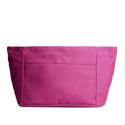 Dragonfruit*Zipper*Large | Large canvas bag insert for organization